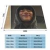 Kenji Kishimoto Shatter Me Blankets Soft Warm Flannel Throw Blanket Cover for Bed Living room Picnic Travel Home Couch