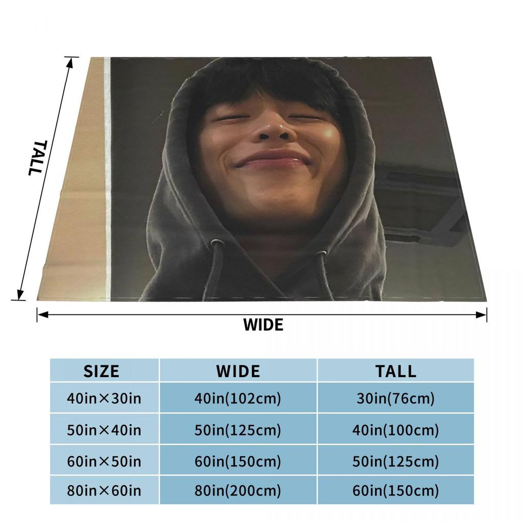 Kenji Kishimoto Shatter Me Blankets Soft Warm Flannel Throw Blanket Cover for Bed Living room Picnic Travel Home Couch