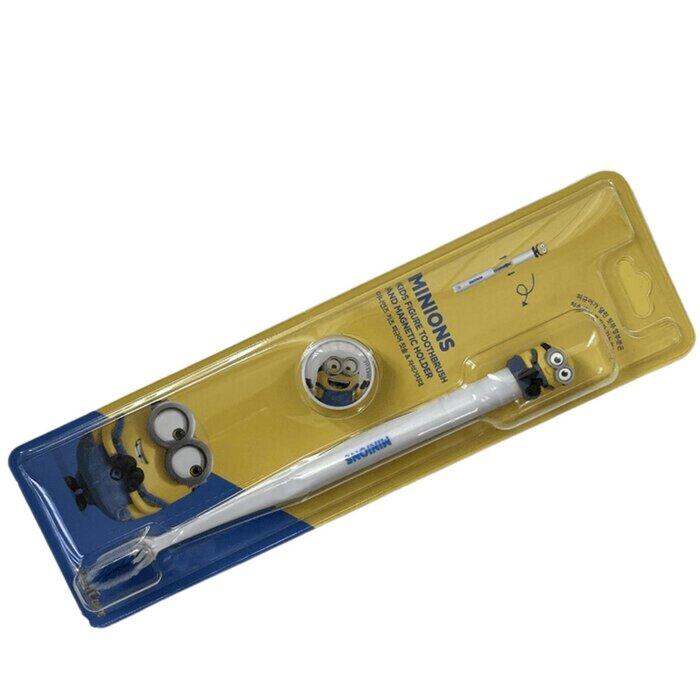 Glan Cure Dětský figurkový zubní kartáček s magnetickým držákem