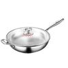 ZISIZ Titanium Wok with Hammered Pattern
