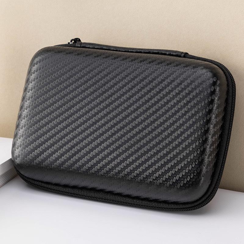 Geantă portabilă Eva cu fermoar pentru încărcător de telefon, aparat de ras, husă de protecție, buzunar pentru depozitare hard disk, cablu de date, căști