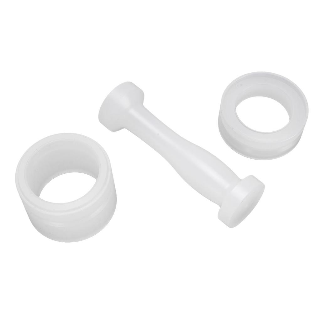 Coffee Capsule Refill Kit Double End Coffee Powder Press Hammer with Coffee Capsule Refill Holder Lid for Coffee Making Tools