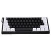 Wired Keyboard 60 Percent 61 Keys RGB Backlit Mechanical Feel Portable Computer Keyboard for Gaming Work