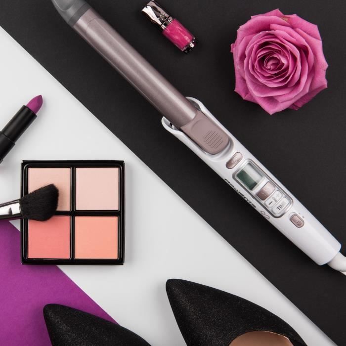 Rowenta Fer à boucler Premium Care Precious Curls CF3460F0/D80, fer à friser