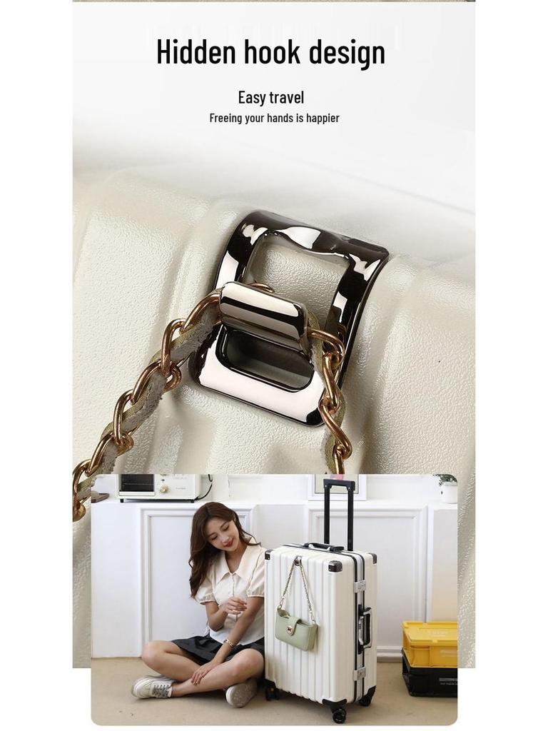 24-Inch Universal Wheel Trolley Suitcase for Family Travel