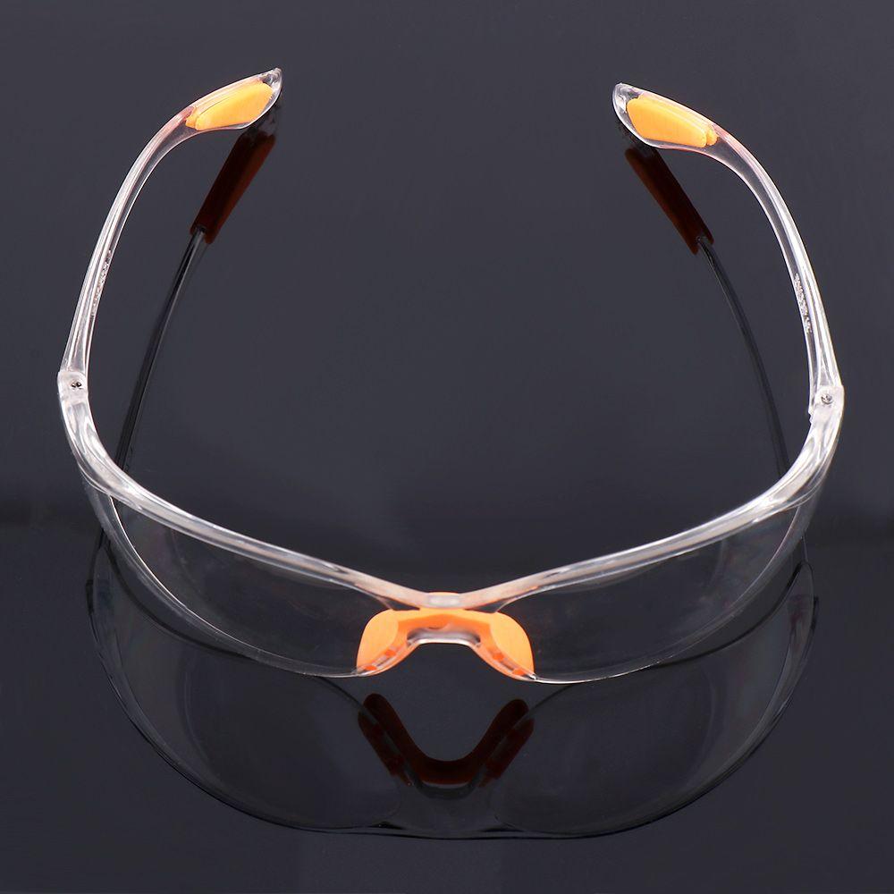Clear Anti-impact Factory Lab Outdoor Work Eye Protective Safety Goggles Glasses