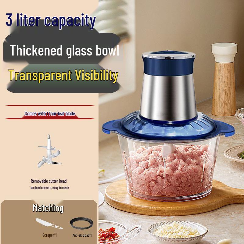 Fully Automatic Stainless Steel Electric Meat Grinder & Vegetable Chopper