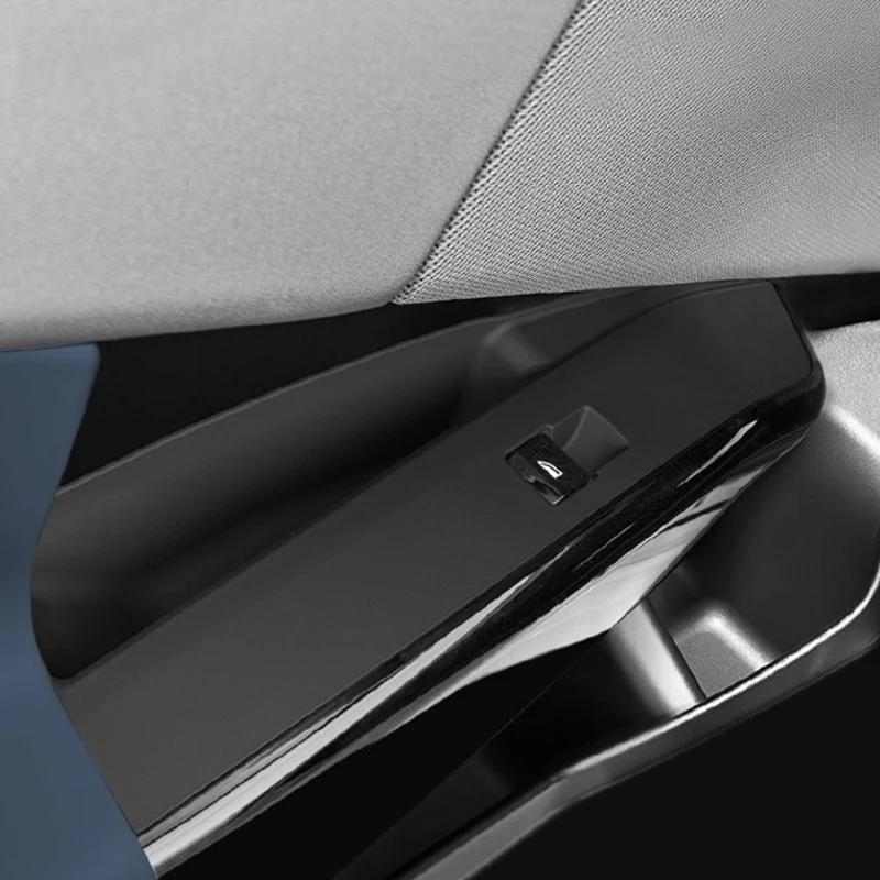 For BMW X3 2024-Present Car Armrest Box Storage ABS Door Windows Lift Cover Storage GPS Organizer Under Centrol Control Tray