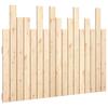 VidaXL Tête de lit murale 108x3x80 cm Bois massif de pin 824773