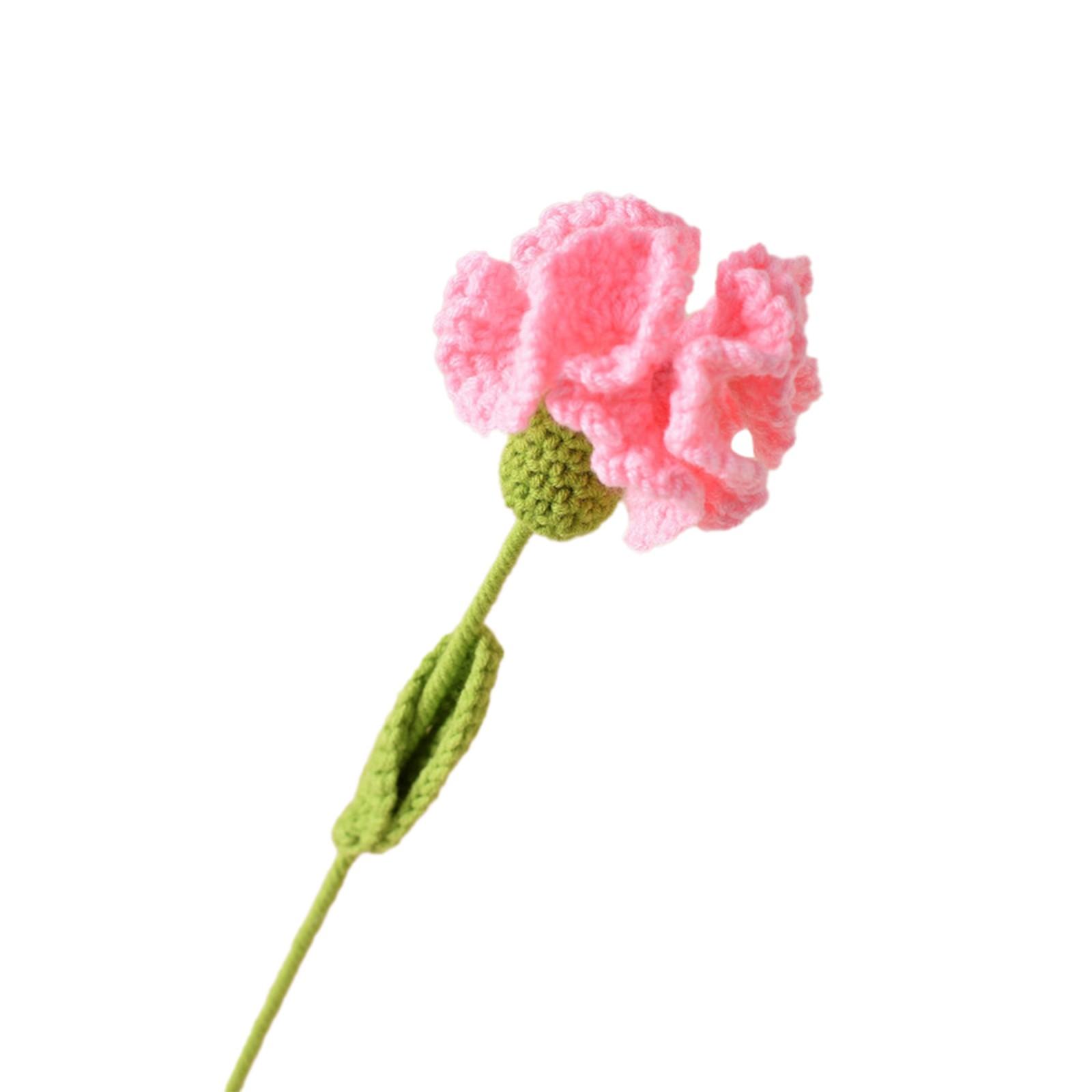 

Готовые гвоздики ручной работы, связанные крючком, Искусственные цветы, Искусственные цветы, Подарки ко Дню матери, Искусственные цветы, Букеты ручной работы One Size