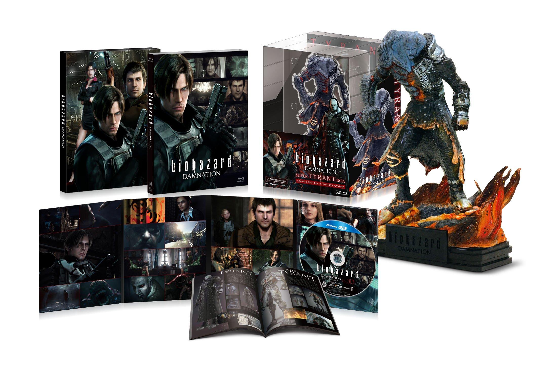 

Resident Damnation Box with Super Tyrant Figure to 5000 Evil 3D/2D Blu-ray (Ограниченные наборы) [Блю рей]
