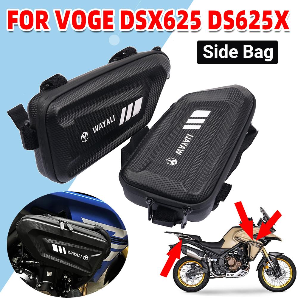 For VOGE DS625X 625DSX DSX625 DSX 625 DSX DS 625X Accessories Side Bag Tool Bags Frame Bumper Rod Waterproof Storage Bag