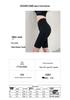 Shark Women's High Waist Gray Yoga Shorts - Spring/Summer Hip-Lifting Base Layer for Fitness
