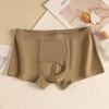 80s Long-Staple Cotton Men's Boxer Briefs with 7A Antibacterial Crotch