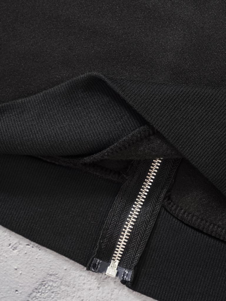 Hooded Zipper Sweatshirt and Pants Set - Double Hooded Hoodie Zipper Triangle Printed Zipper Hoodie Casual Cool Coat for Men and Women