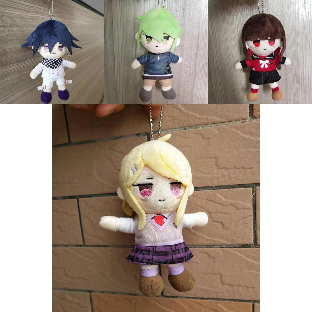 Adorable Danganronpa V3 Kokichi Oma Plush Toy Doll Key Chains Pendant For Kids