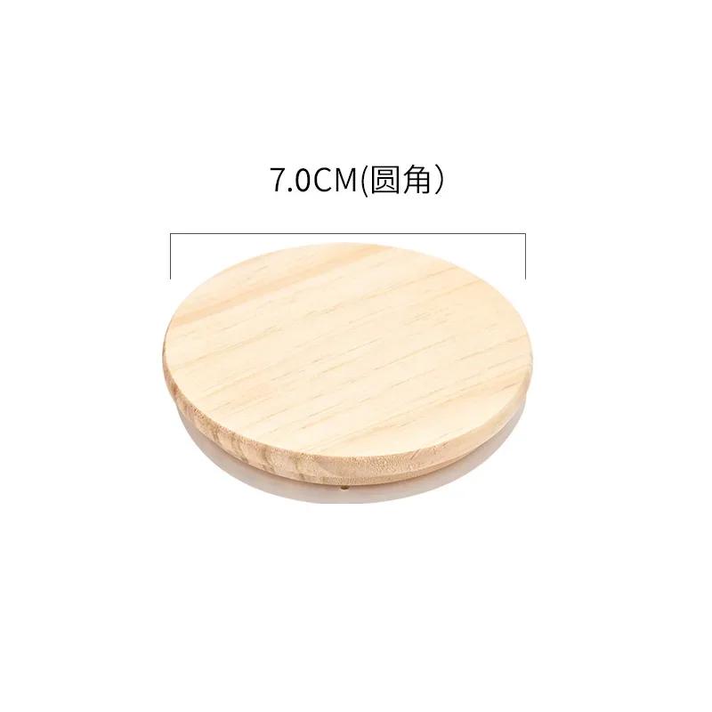 

Многоразовые крышки из бамбукового дерева, разные размеры, крышки для банок Мейсона, герметичные силиконовые герметики, деревянные крышки, принадлежности для хранения консервов