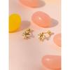 14K Mini Airplane Piercing Earrings