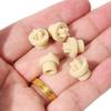 5Pcs Duckbill Check Valve Replacement For Stenner Pump, Synthetic Rubber Water Pump Parts, 7.7x4.7x11mm Beige