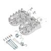 Motorcycle Footpegs Footrest Rests Pedals For HONDA CRF150R CRF450 CR125 CR250 2020-2024 MSX 125 GROM125 2013-2024