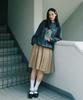 TTUDEMENT English Dog Graphic Sweatshirt_Charcoal