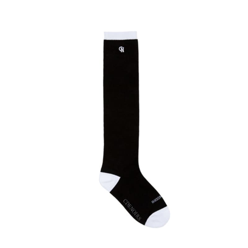CDENOIRS WOMEN CN KNEE-SOCKS (BLACK)