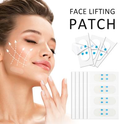 80pcs Face Lift Tapes Invisible Face Lift Sticker Wrinkle Removal Stickers Tighten Chin Fade Fine Lines Shape V-Shaped