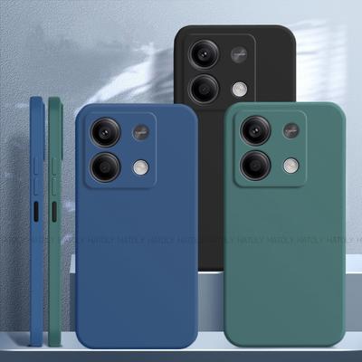 For Xiaomi Redmi Note 13 Pro 5G Case Xiaomi Redmi Note 13 Pro Plus 5G Cover Shockproof Luxury Liquid Silicone Phone Back Case