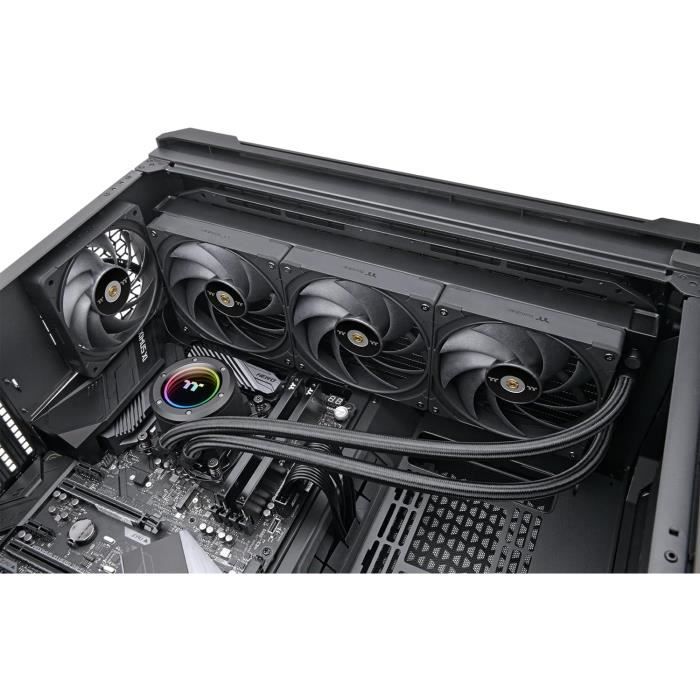 Refroidisseur liquide - thermaltake - toughliquid 420 pro - argb - 27 mm - magforce 2.0