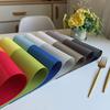 PVC Placemats Waterproof Heat Resistant Non-Slip Dining Table Mats
