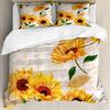 Female Pop Art Three-Piece Quilt Cover Digital Printing Bedding Set Bed Cover