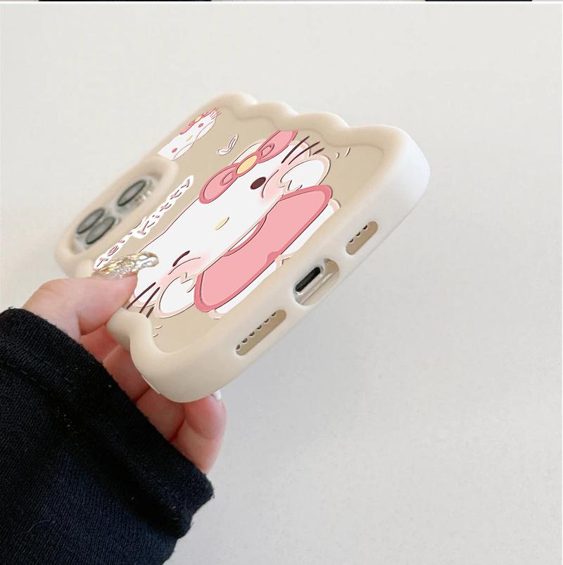 Sanrio Kuromi Hello Kitty Melody Phone Case For Iphone 17 Air 17 Pro Max 16 15 14 13 12 11 Pro Max 16 15 Plus Cinnamoroll Cover
