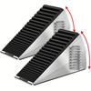 Spring Loaded Metal Door Wedge High End, Brushed Finish, Durable Secure Underdoor Stopper for Home Office, Office Security Modern Doorstop