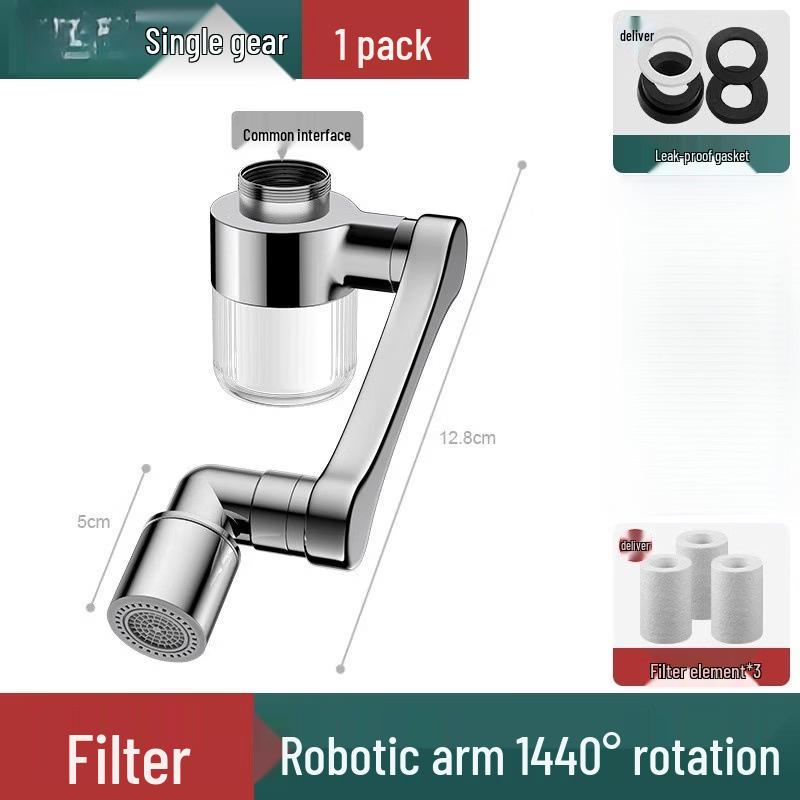 OEING Universal Robotic Arm Faucet with Filter