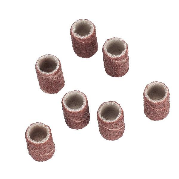 20 Stück Schleifbänder mit Körnung 80, Ersatzbits für Nailart-Bohrmaschinen