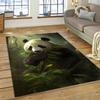 Cute Dream Panda Animal Cartoon Carpet Rug for Home Living Room Bedroom Sofa Doormat Decor,Kids Play Area Rug Non-slip Floor Mat