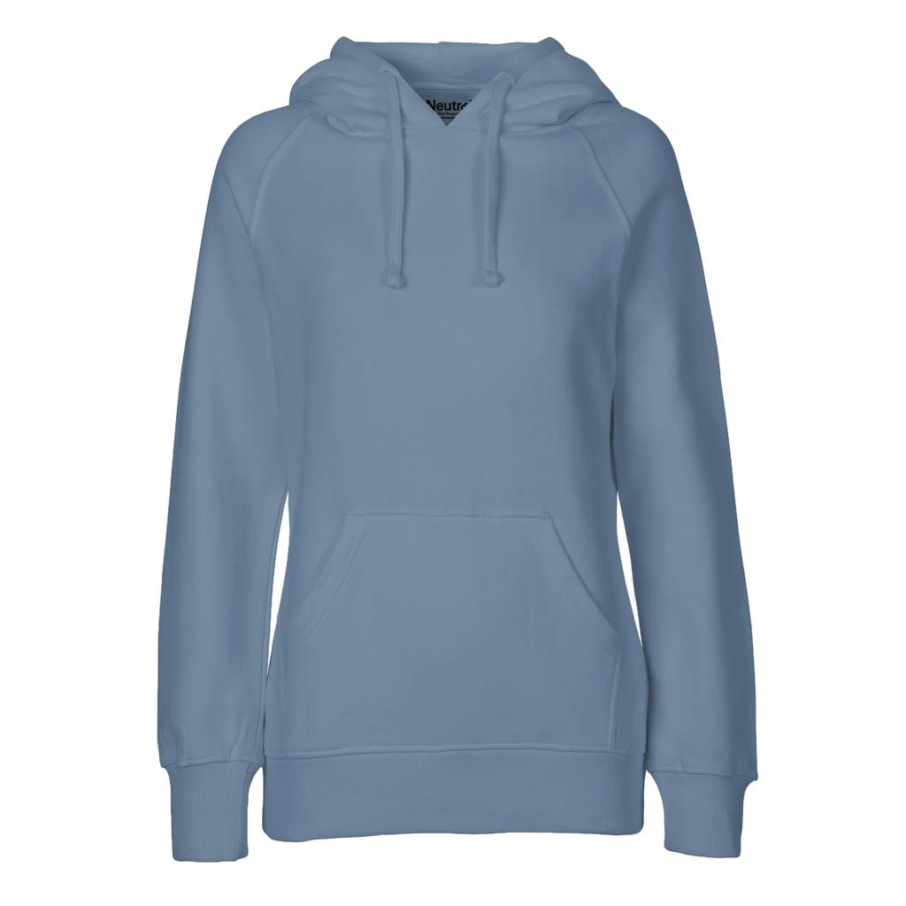 Neutraler Damen/Damen Einfarbiges Kapuzensweatshirt