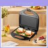 Sandwich Maker Home Use With Nonstick Surface For Breakfast And Snack Preparation