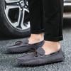 Fashion 2025New Hot Selling Men Casual Leather Loafers Fashion Elegant Business Genuine Leather Shoes Outdoor Anti Slip Walking Shoes