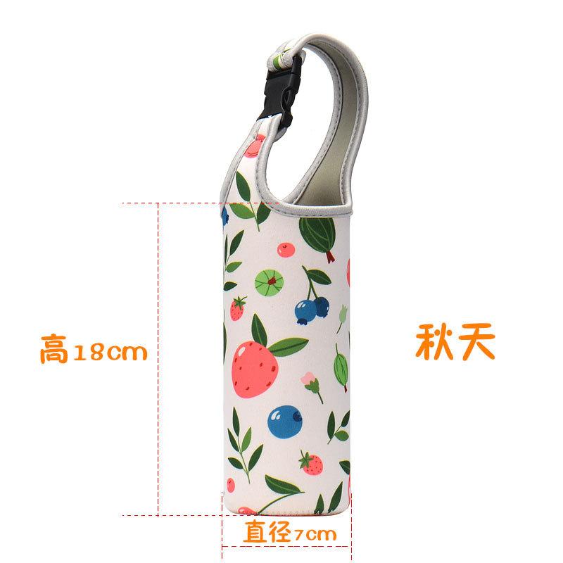 

Portable Water Bottle Case Sleeve Sports Insulation Water Bottle Covers Pouch With Strap Bottles Cup Pouch Drinkware Accessories