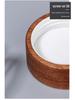 Acacia Wood Lid Glass Airtight Storage Jar for Honey or Bird's Nest