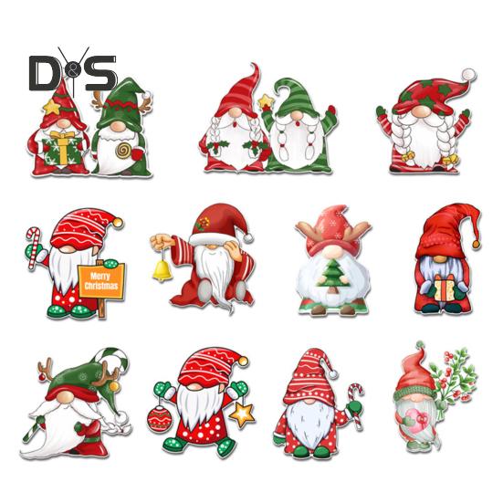 

Рождественский магнит на холодильник Санта Клаус Снеговик Гном Лось Веселое Рождество Гаражные ворота Кухня Магнит на холодильник Праздничное украшение для вечеринки D