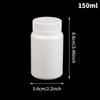 1Pcs Empty Plastic Bottle Food Grade Container Medicine Capsule Pill Refillable Bottle 20Ml-200Ml