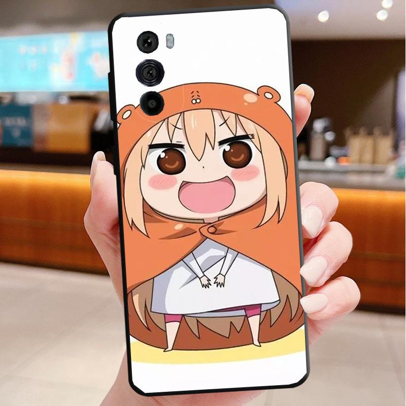 Umaru Chan Anime Phone Case For Motorola Edge 60 50 40 Pro 60 50 40 30 Ultra Neo Fusion Moto G Play G Stylus G Carcasas