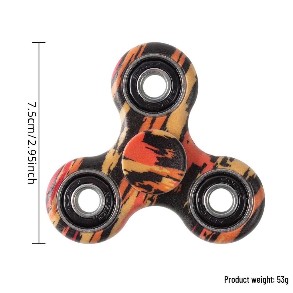 Colorful Fingertip Spinner Decompression Toy - Hand Spinner for Stress Relief and Fun