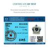 BAMOER 925 Sterling Silver Blue Heart Zircon Crown Bead Vintage Charms for Women Bracelet and Bangle DIY Fine Jewelry