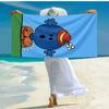 Ultra-Soft Beach Towel with Mr. Men and Little Miss Theme,Ideal for Pool - Camping, Diving - Perfect Travel Essential, Vibrant Beach Towel.