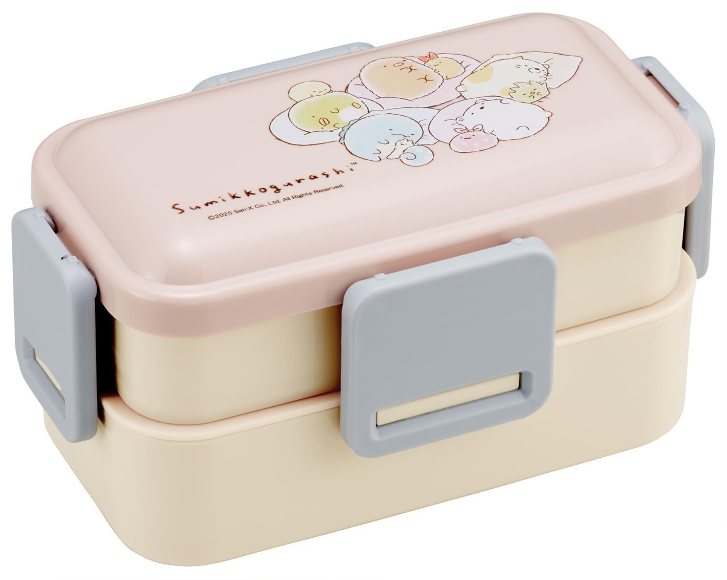 

Skater Bento Fluffy Dishwasher and Microwave Made in Sumikko Gurashi Box, Serving, 2-Tier, 600ml, Safe, Japan, Drawing, PFLW4-A
