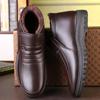 Slip-On Warm Cold Proof Snow Boots for Men New In Footwear Waterproof Brands Fashion Winter Shoes Man Comfortable Work Fur Offer