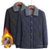 Men's Thickened Lambswool Cotton Jacket for Dad and Grandpa - Warm Winter Outerwear for Middle-Aged and Elderly.